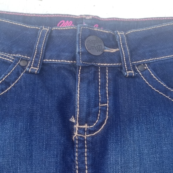 Wrangler Western Denim Jean  Short Skirt Size 1 - Picture 3 of 8